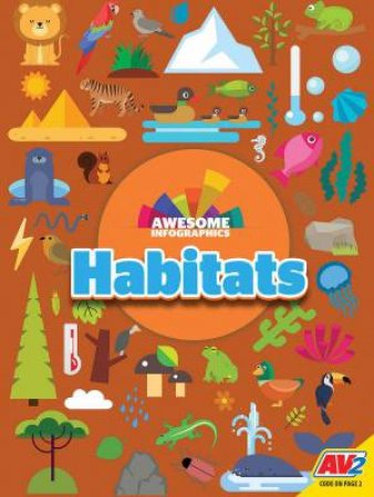 Awesome Infographics: Habitats by Harriet Brundle