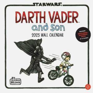 Darth Vader And Son 2023 Wall Calendar by Jeffrey Brown