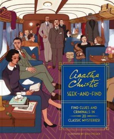 Agatha Christie Seek-and-Find by Chronicle Books & Sarah Dvojack & Chrissy Williams & Chronicle Books