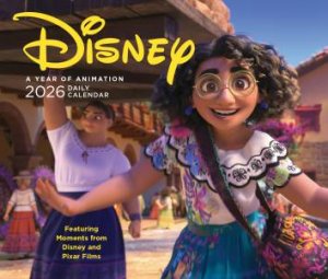 Disney A Year of Animation 2026 Daily Calendar by Disney