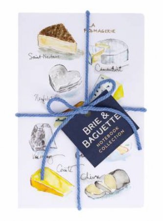 Brie & Baguette Notebook Collection by Janice MacLeod