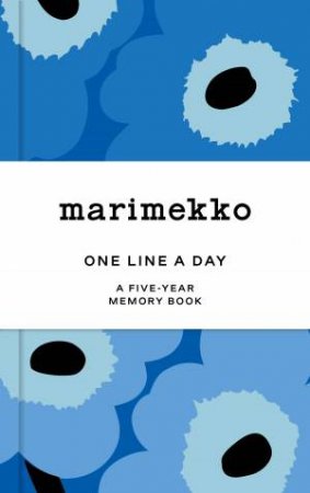 Marimekko One Line a Day (Blue Unikko) by Marimekko & n/a Marimekko