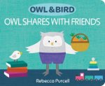 Owl  Bird Owl Shares with Friends