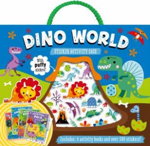 Dino World Sticker Activity Case by Stuart Lynch