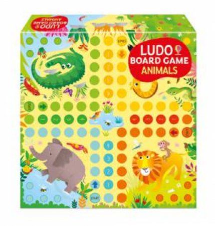 Ludo Board Game Animals by Kirsteen Robson