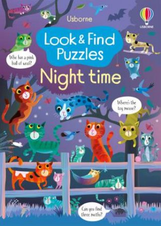 Look And Find Puzzles Night Time by Kirsteen Robson & Gareth Lucas