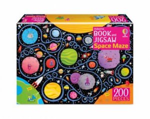 Usborne Book And Jigsaw: Space Maze by Sam Smith & Fermin Solis