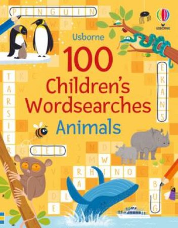 100 Children's Wordsearches: Animals by Phillip Clarke & The Boy Fitz Hammond