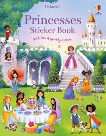 Princesses Sticker Book by Fiona Watt & Elzbieta Jarzabek