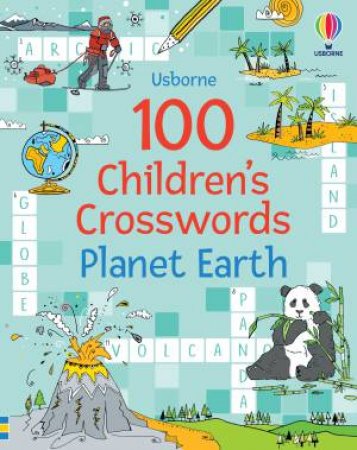 100 Children's Crosswords Planet Earth by Phillip Clarke & Pope Twins