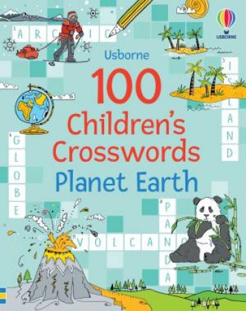 100 Children's Crosswords Planet Earth by Phillip Clarke & Pope Twins