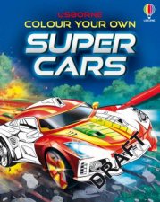 Colour Your Own Supercars