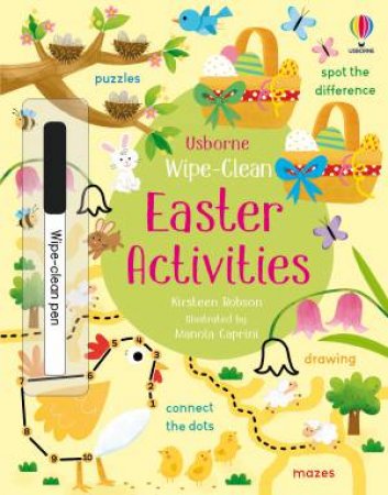 Wipe-Clean Easter Activities by Kirsteen Robson