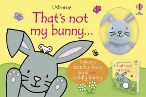 That's Not My Bunny Book And Toy by Fiona Watt & Rachel Wells