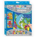 ArtStar Essentials Painting By Numbers 3In1 Kit Under The Sea