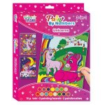 ArtStar Essentials Painting By Numbers 3In1 Kit Unicorns