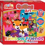 Creative Craft Kit Quilling Art  Neon Friends