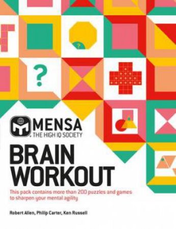 Mensa Brain Workout Pack by Robert Allen & Ken Russell & Philip Carter