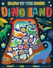 GlowInTheDark Puffy Stickers Dino Land