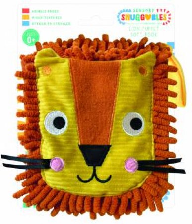 Lion Hand-Puppet Cloth Book by Christie Hainsby & Jayne Schofield