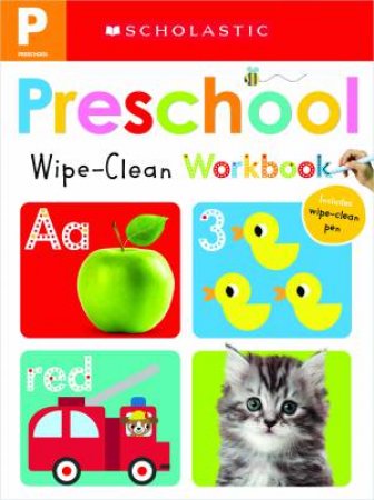 Preschool Wipe-Clean Workbook by Scott Barker