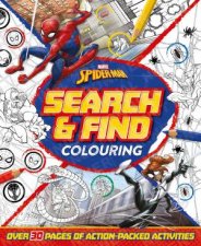 SpiderMan Search And Find Colouring