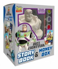 Disney Pixar Toy Story Buzz Lightyear Storybook And Money Box