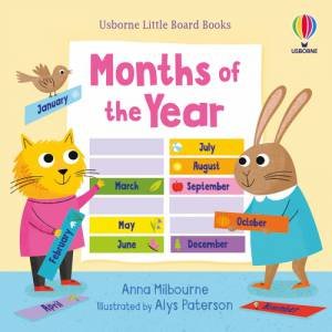 Months Of The Year by Anna Milbourne