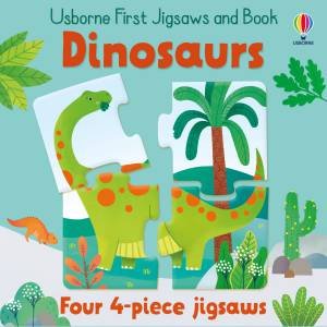 Usborne First Jigsaws: Dinosaurs by Matthew Oldham