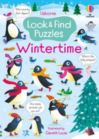 Look And Find Puzzles: Wintertime by Kirsteen Robson
