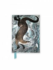 Foiled Pocket Journal Angela Harding Fishing Otter