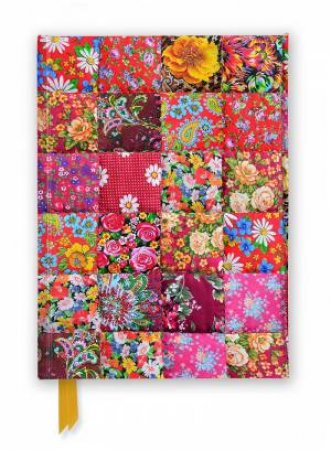 Foiled Journal #323: Floral Patchwork Quilt by FLAME TREE STUDIO