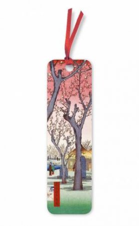 Bookmarks: Utagawa Hiroshige, Plum Garden (pack of 10) by FLAME TREE STUDIO