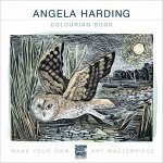 Angela Harding Art Colouring Book Make Your Own Art Masterpiece