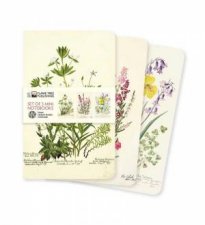 Mini Notebook Collection Royal Botanic Garden Edinburgh Set of 3