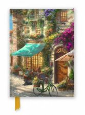 Foiled Journal Thomas Kinkade Italian Cafe