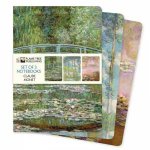 Standard Notebooks Claude Monet Set of 3