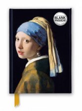 Foiled Blank Journal Johannes Vermeer Girl with a Pearl Earring