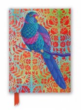 Foiled Journal Jane Tattersfield Blue Parrot