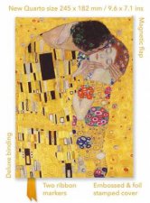Foiled Quarto Journal Gustav Klimt The Kiss