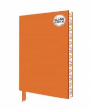 Blank Artisan Art Notebook Orange
