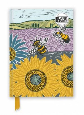 Foiled Blank Journal: Kate Heiss, Sunflower Fields by FLAME TREE STUDIO