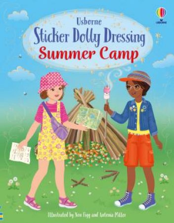 Sticker Dolly Dressing Summer Camp by Fiona Watt & Non Figg & Antonia Miller