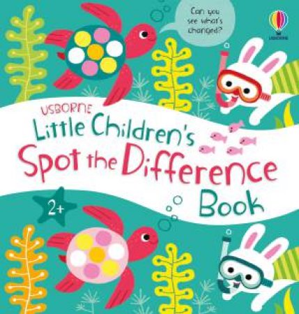 Little Children's Spot The Difference Book by Mary Cartwright & Luana Rinaldo