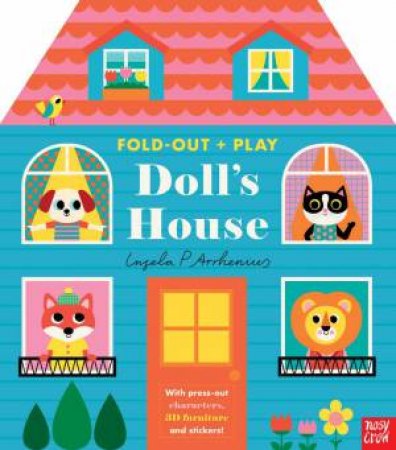 Fold-Out + Play Doll's House by Ingela P Arrhenius