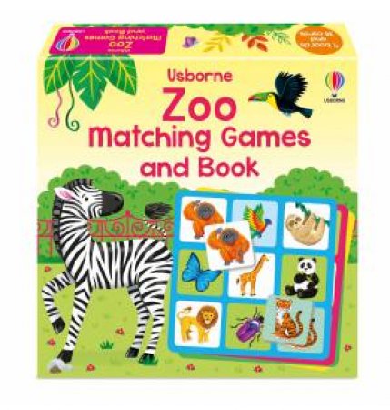 Zoo Matching Games and Book by Kate Nolan & Emily Emerson