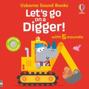 Let's go on a Digger: Usborne Sound Books by Sam Taplin & Edward Miller