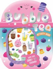 Bubble Tea Activity Book With Cute Shiny Foil Stickers