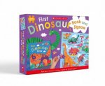 First Dinosaur Book and Jigsaw Miles Kelly 100 Pieces