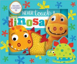 Book And Plush Boxset: Never Touch A Dinosaur